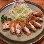 とんかつ大関 - ニンニク巻き　1700円