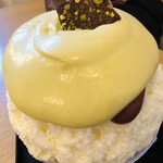 サカノウエカフェ - これこれ！このたっぷり贅沢なピスタチオエスプーマ！