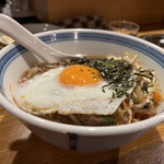 Okonomiyaki kiyotarou - 〆のラーメン。