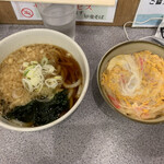 Kaisoba - うどんと玉子丼（500円）