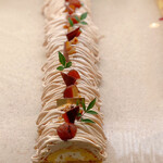 パティスリー＆ブーランジェリー ラ・パルム・ドール - 和三盆のモンブラン