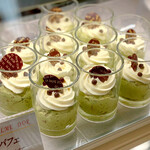 パティスリー＆ブーランジェリー ラ・パルム・ドール - 抹茶パフェ