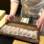 日本料理FUJI - この日の個体は、だいぶ立派だったそう。