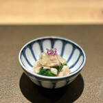 日本料理FUJI - 最後は、白ミル貝と芽キャベツでさっぱり。