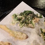 郷土料理ともん - 川島町の菜の花/ヤマウドの根