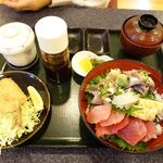 和食 うおたつ - 海鮮丼膳（２）