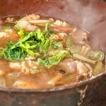 郷土料理ともん - からし菜/山ウド/ふき/わらび/こごみ