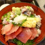 和食 うおたつ - 海鮮丼膳（１）