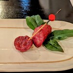 郷土料理ともん - 猪のフランクフルト