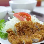 港町食堂 - ロースとんかつ定食
