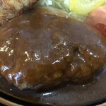 レストラン 沙羅沙 - ハンバーグは自家製。