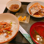 彦兵衛 - イワシ丼定食