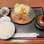 お食事処 おがわ - 焼肉定食 税込1250円