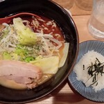 Yaki Ago Shio Ramen Takahashi - 焼きあご味噌らー麺、お茶漬け用白めし