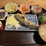 Tetsumaru - サバ塩焼き定食　ご飯なし