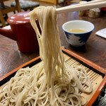 尾張屋そば店 - 半ざる@400円(イベントメニュー)& ちょい呑み日本酒(亀の海)@200円(イベントメニュー)
