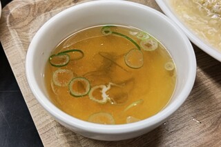 龍苑 - スープ