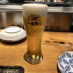Sumiyaki Robata Fujiyama - 生ビール