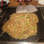 Monjayaki Chiko - もんじゃ焼き（850円）