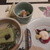 梅の花 - 料理写真:小鉢三種