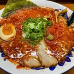 京屋台味ラーメン みやこいち - 赤いみやこいち830円  大盛り＋160円