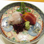 玄斎 - 沼島の平目と長崎・松浦の本鮪の造り