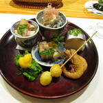 玄斎 - 前菜盛り合わせ