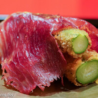 にくの匠 三芳 - アスパラのハム巻き