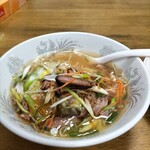 台湾料理　全家福 - ネギラーメン