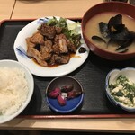 大船海鮮食堂 魚福 - 鮪カルビ焼定食