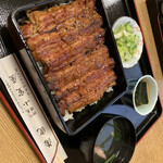 小室屋 - うな重　特と肝吸い