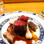渡辺料理店 - ⚫「エゾシカ背肉ロースト」