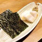 手打ちそば やっ古 - わさび漬け