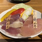 やまさきの焼肉 - もも肉、むね肉