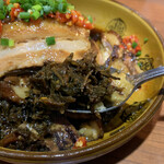 Chuugoku Konan Ryouririshoutan Shousaikan - ②厚切り豚バラ肉の梅干菜蒸し1380円