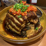 Chuugoku Konan Ryouririshoutan Shousaikan - ②厚切り豚バラ肉の梅干菜蒸し1380円