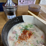 十八番 - 今回の唐辛子は粒じゃなく粉系でした