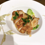 こまつ - 地鶏と茸のXO醬焼き1,000円