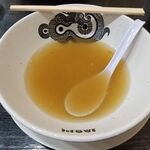 食堂 はせ川 - 黄金塩ラーメン　ごちそうさまでした