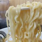 食堂 はせ川 - ツルツル感が堪能できる中太麺