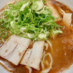 Chuukasoba Amanai - 魚介醤油ラーメン
