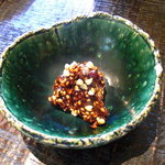 Shimobashira - そば味噌。