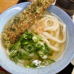 吾里丸うどん2 - かけうどんといそべ揚げ