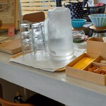 LIKO CAFE - お水はセルフサービス