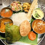 ダバ インディア - ミールスランチ¥2300