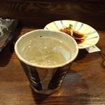 酒肴幾の - 黒糖焼酎ロック