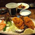 酒肴幾の - 岩牡蠣フライ