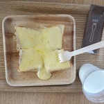 美瑛放牧酪農場 - ラクレットトースト