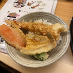 天ぷら やす田 - 天丼にしました