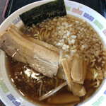 石川パーキングエリア下り線 ショッピングコーナー - 八王子ラーメン